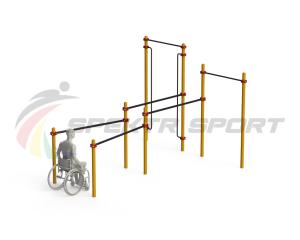 Купить Спортивный комплекс для инвалидов-колясочников WRK-D19_76mm в Пестове 