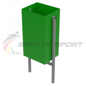 Купить Урна для мусора прямоугольная 370х250х650 мм в Пестове 