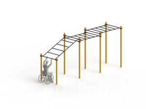 Купить Рукоход разноуровневый для колясочников WRK-D09_76mm в Пестове 