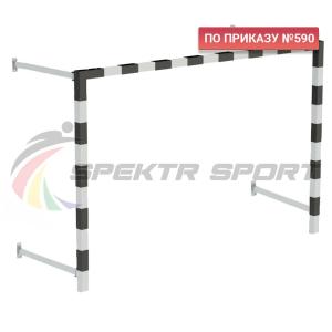 Купить Ворота мини-футбольные складные без сетки 2х3х0,5 м. (к-кт) в Пестове 