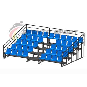 Купить Трибуна для зрителей 5 рядов на 42 места с перилами в Пестове 