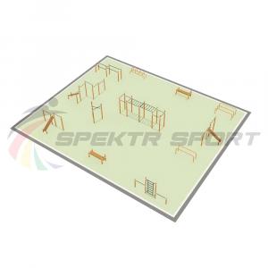 Купить Парковая площадка для Воркаут и WRK 2_76mm в Пестове 
