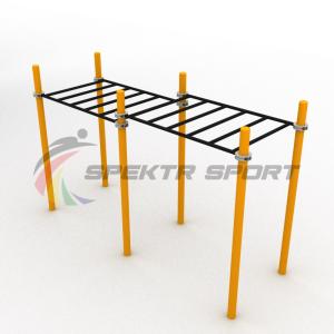 Купить Рукоход двухуровневый для Воркаут SP WRK-02_76mm в Пестове 
