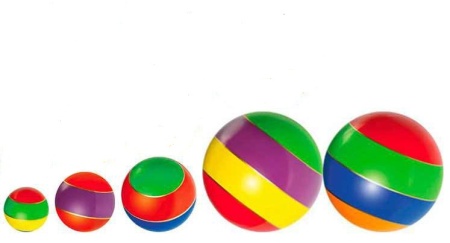 Купить Мячи резиновые (комплект из 5 мячей различного диаметра) в Пестове 